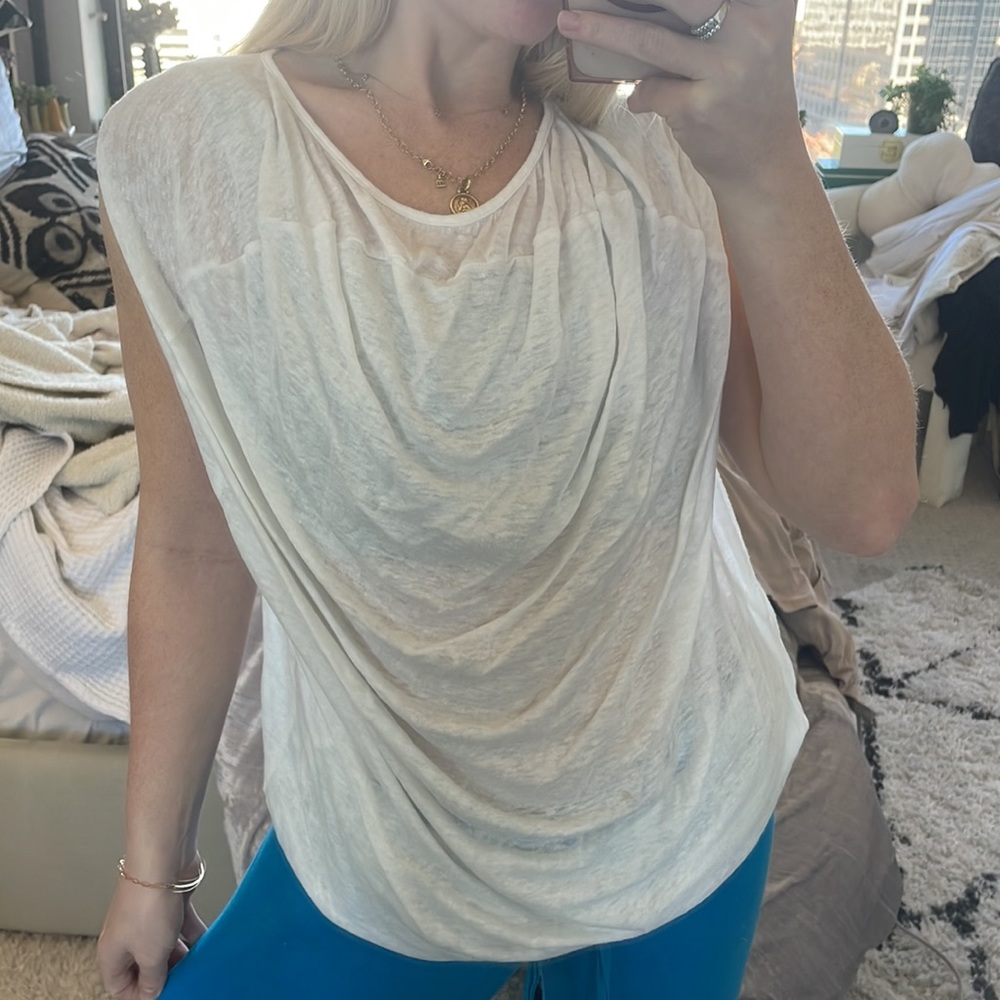 Brochu Walker draped tank
